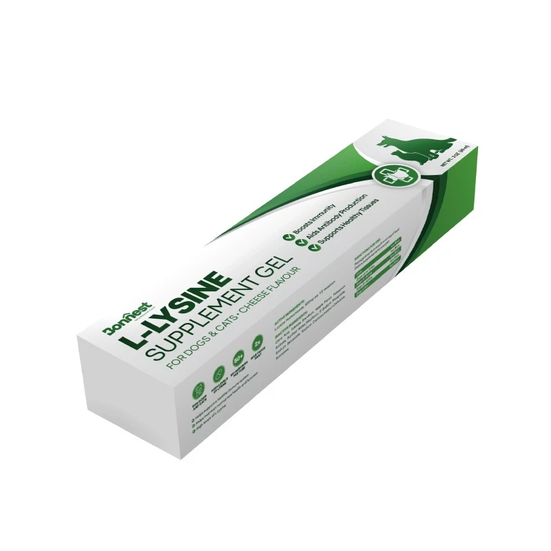 ژل مکمل سگ و گربه بونست مدل ال-لیزین حجم 60 میلی لیتر
