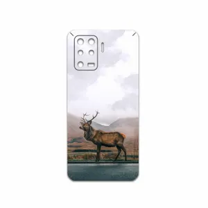 MAHOOT Horned-Deer Cover Sticker for Oppo A94 4G