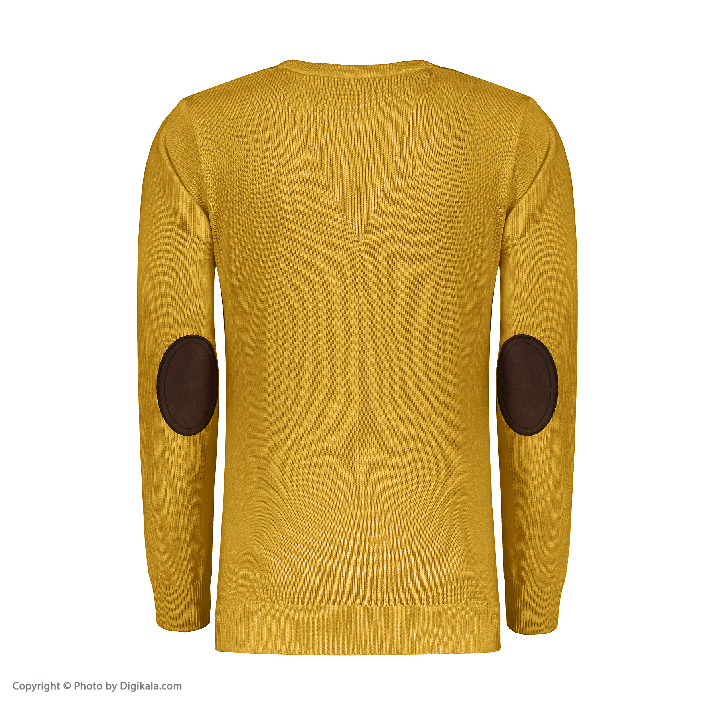 پلیور مردانه پاییزان مدل PR700 رنگ خردلی