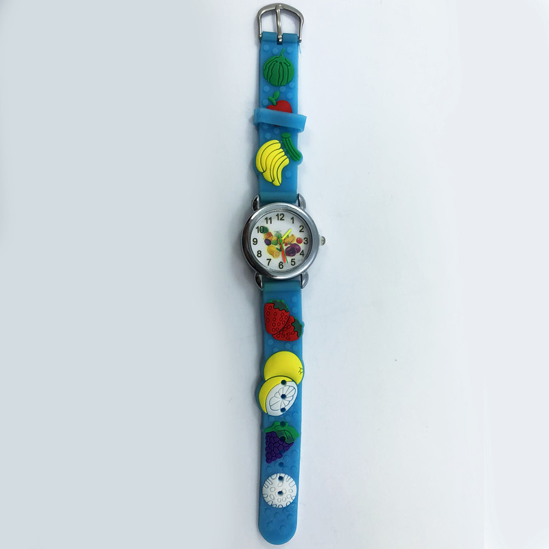 ساعت مچی عقربه ای بچگانه مدل میوه ها ساعت مچی عقربه ای بچگانه مدل میوه ها