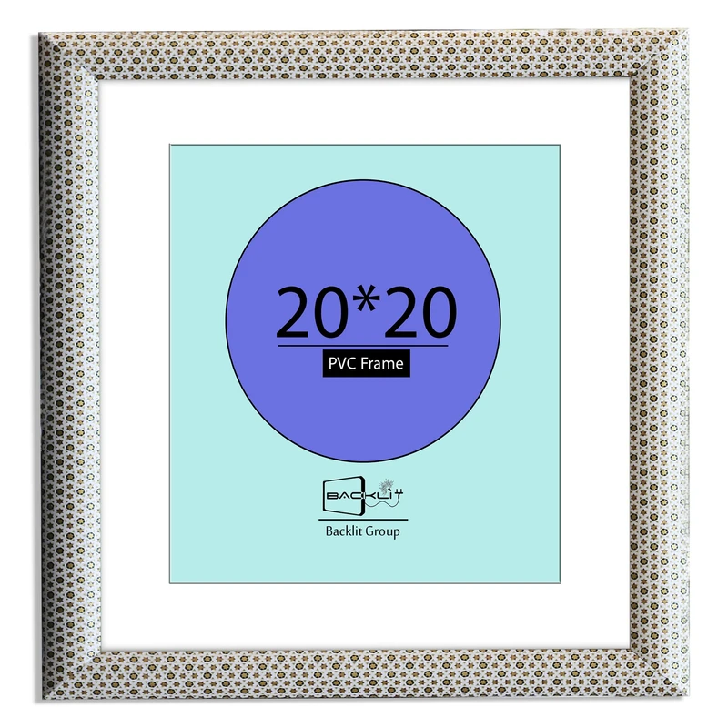 قاب عکس بکلیت مدل طرح خاتم مدل پاسپارتو W-20x20