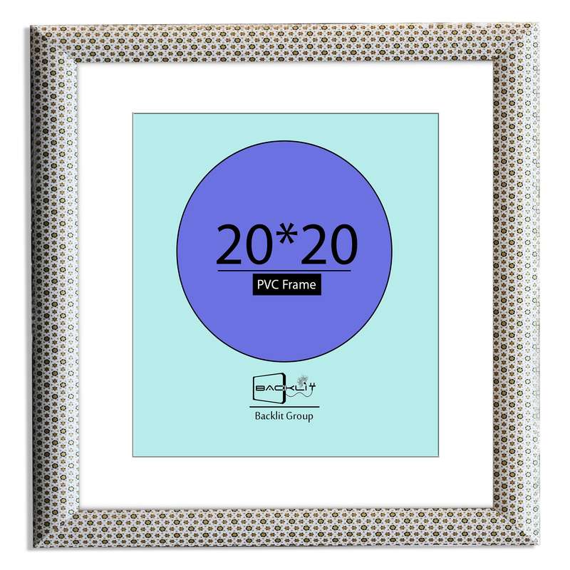 قاب عکس بکلیت طرح خاتم مدل پاسپارتو W-20x20