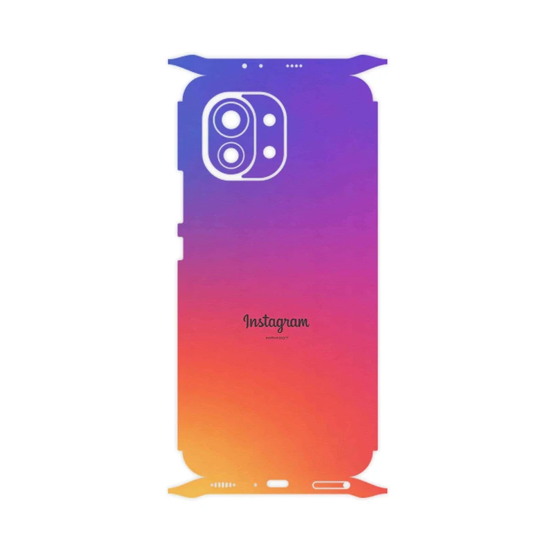 برچسب پوششی ماهوت مدل Instagram-FullSkin مناسب برای گوشی موبایل شیائومی Mi 11 5G