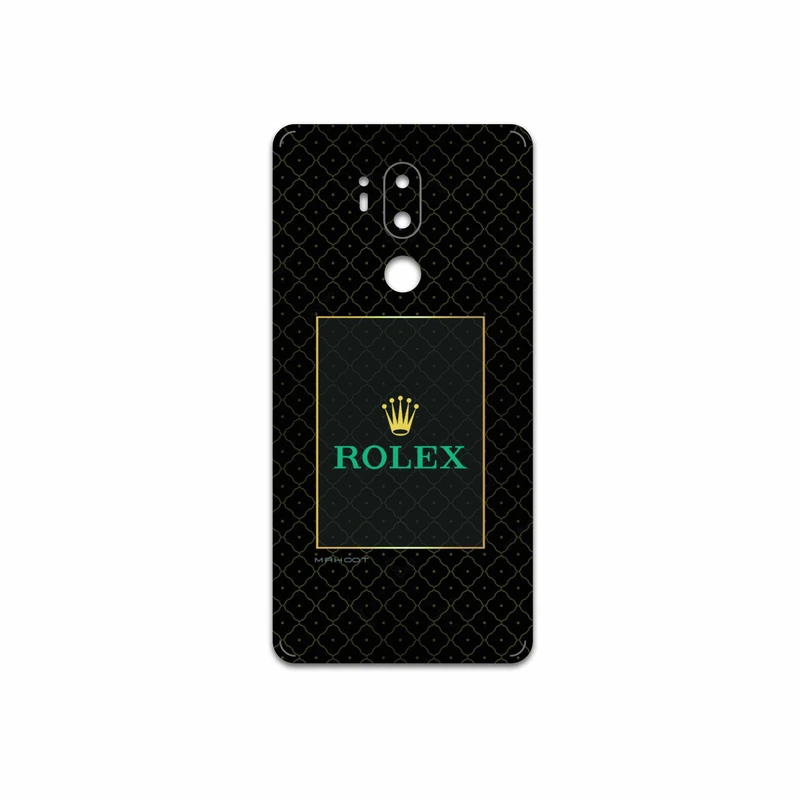برچسب پوششی ماهوت مدل Rolex-Logo مناسب برای گوشی موبایل ال جی G7 PLUS THINQ