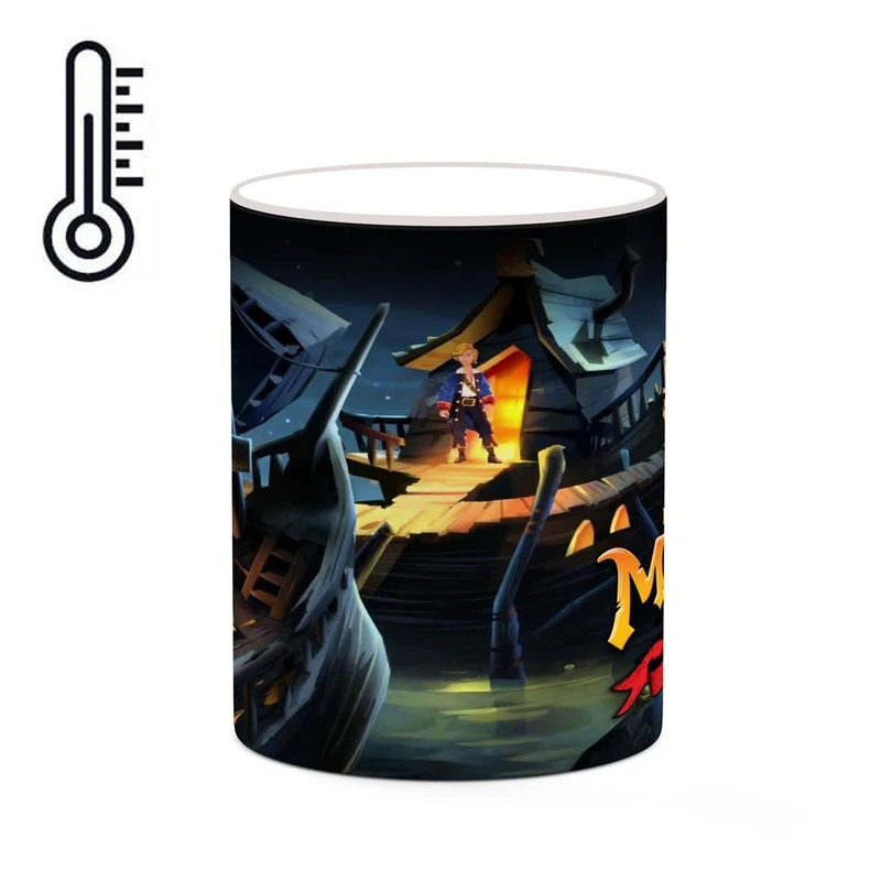 ماگ حرارتی کاکتی مدل بازی Monkey Island 2ː LeChuck's Revenge کد mgh29605