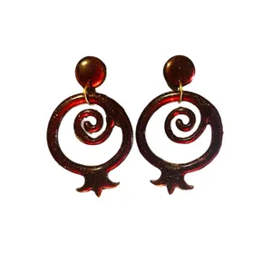 گوشواره دخترانه مدل انار