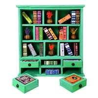 ماکت دکوری مدل کتابخانه مینیاتوری