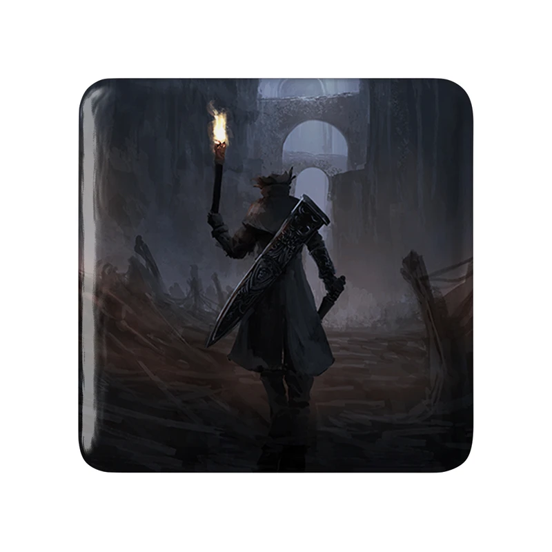 پیکسل خندالو طرح بازی بلاد بورن Blood Borne مدل مربعی کد 30067