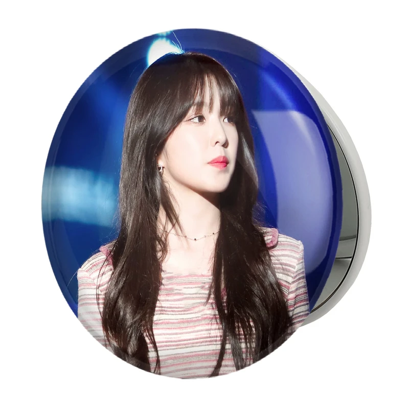 آینه جیبی خندالو طرح آیرین گروه رد ولوت Red Velvet مدل تاشو کد 19662 