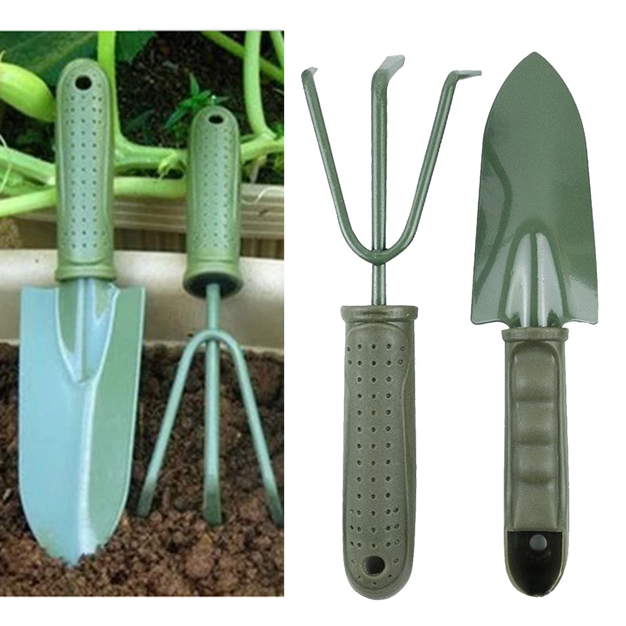 بیلچه و شنکش باغبانی مدل GSG&R_2019 مجموعه 2 عددی