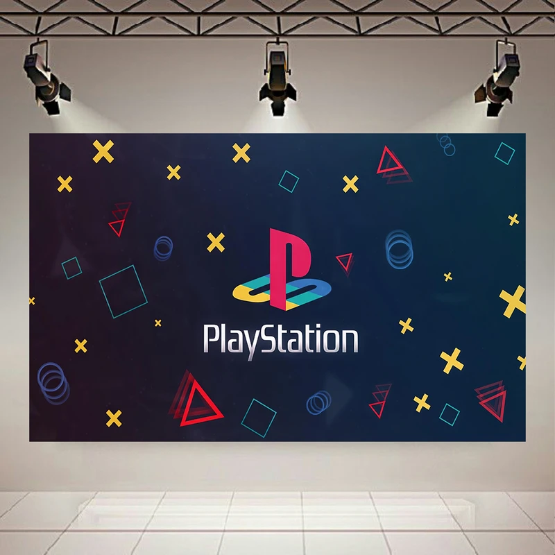  پوستر طرح کنسول بازی مدل PlayStation کد PD30097