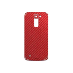 MAHOOT Red-Fiber Cover Sticker for LG K8