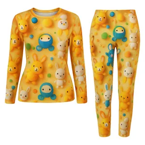 ست تی‌شرت آستین بلند و شلوار راحتی زنانه مدل آوید کد 92