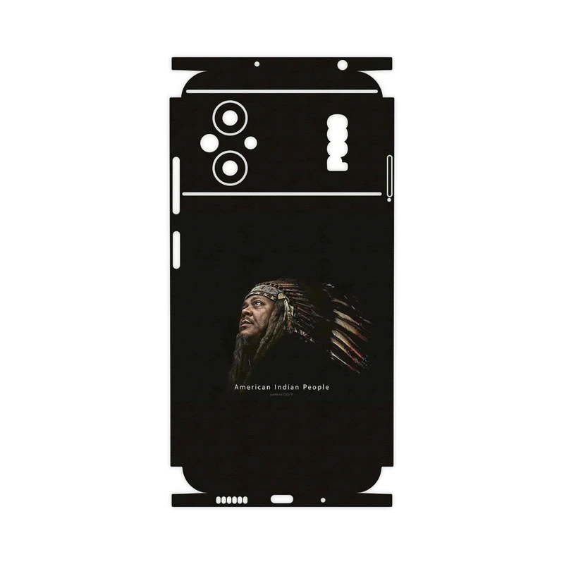 برچسب پوششی ماهوت مدل Portrait of an Indian Man-FullSkin مناسب برای گوشی موبایل شیائومی Poco M5