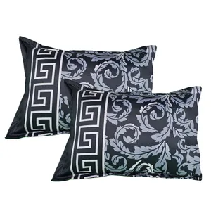 رو بالشی مدل پاکتی طرح پیچک سایز 70x50 سانتی متر بسته 2 عددی