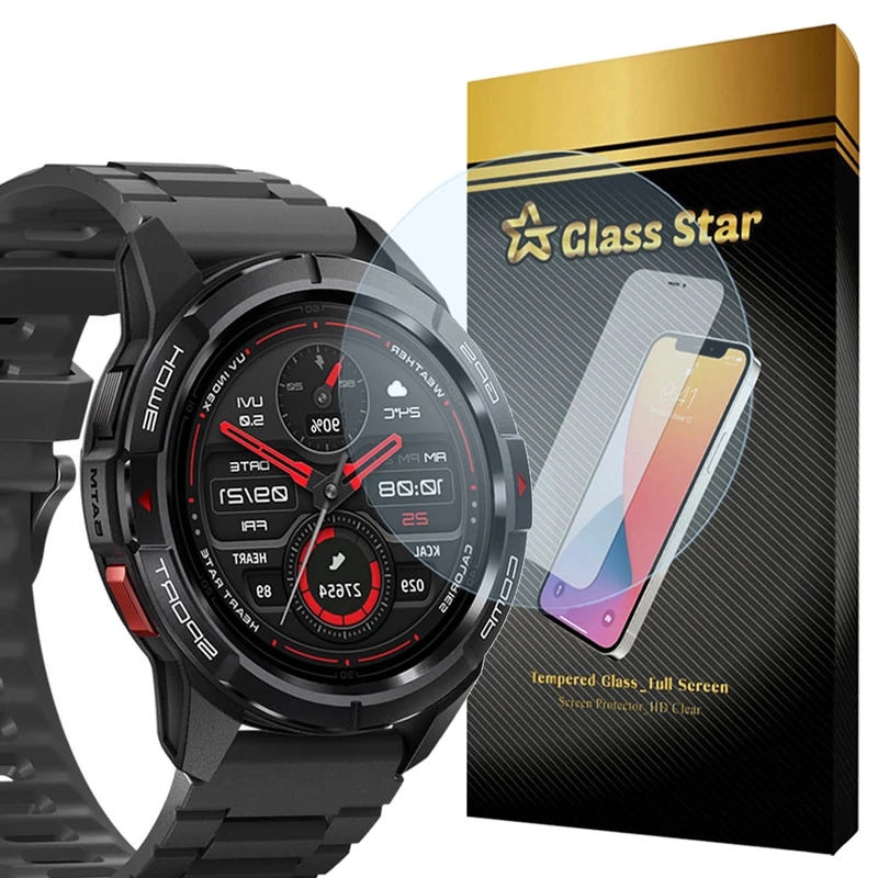 محافظ صفحه نمایش گلس استار مدل SMWG مناسب برای ساعت هوشمند میبرو Smart Watch GS Active