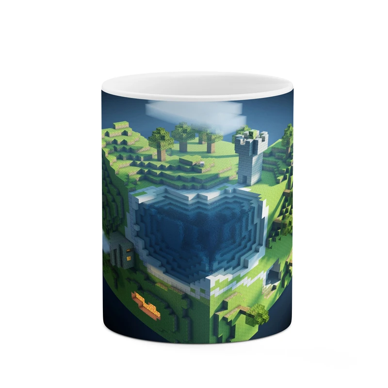 ماگ کاکتی طرح ماینکرافت minecraft مدل mgh41405