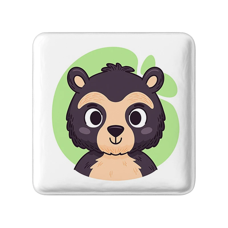 پیکسل خندالو طرح حیوانات بامزه مدل مربعی کد 37159