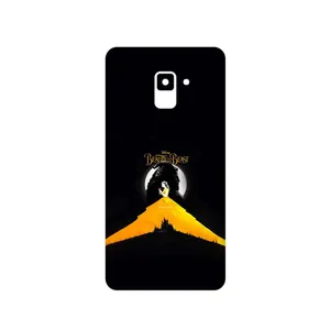 MAHOOT Beauty and the Beast Cover Sticker for Samsung Galaxy A8 Plus 2018
