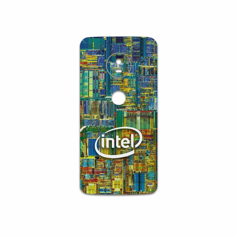 برچسب پوششی ماهوت مدل Intel Brand مناسب برای گوشی موبایل موتورولا Moto G5