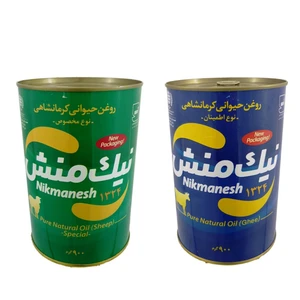 روغن حیوانی گوسفندی و روغن حیوانی گاوی نیک منش -900 گرم بسته 2 عددی
