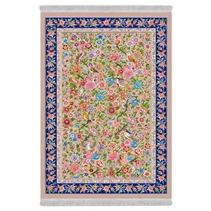 فرش پارچه‌ای دفه مدل فرشینه هازان مخمل کد 094