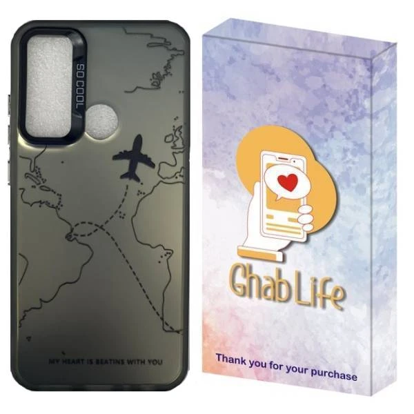 کاور قاب لایف مدل سوکول طرح هواپیما مناسب برای گوشی موبایل شیائومی Redmi Note 8