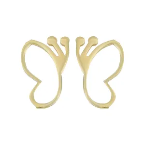 گوشواره طلا 18 عیار زنانه الن نار مدل 0608