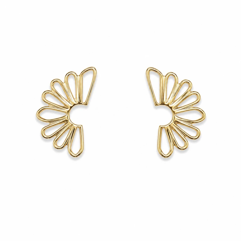 گوشواره میخی زنانه استیل مدل Bloom