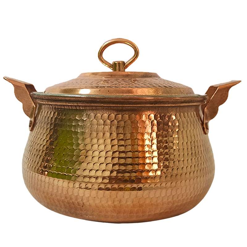 قابلمه مسی طرح تیانچه قطر 25 سایز 1305