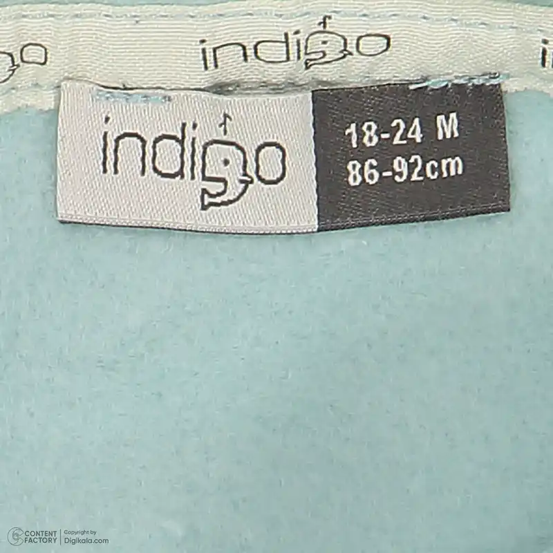 ست هودی و شلوار نوزادی ایندیگو مدل 22213