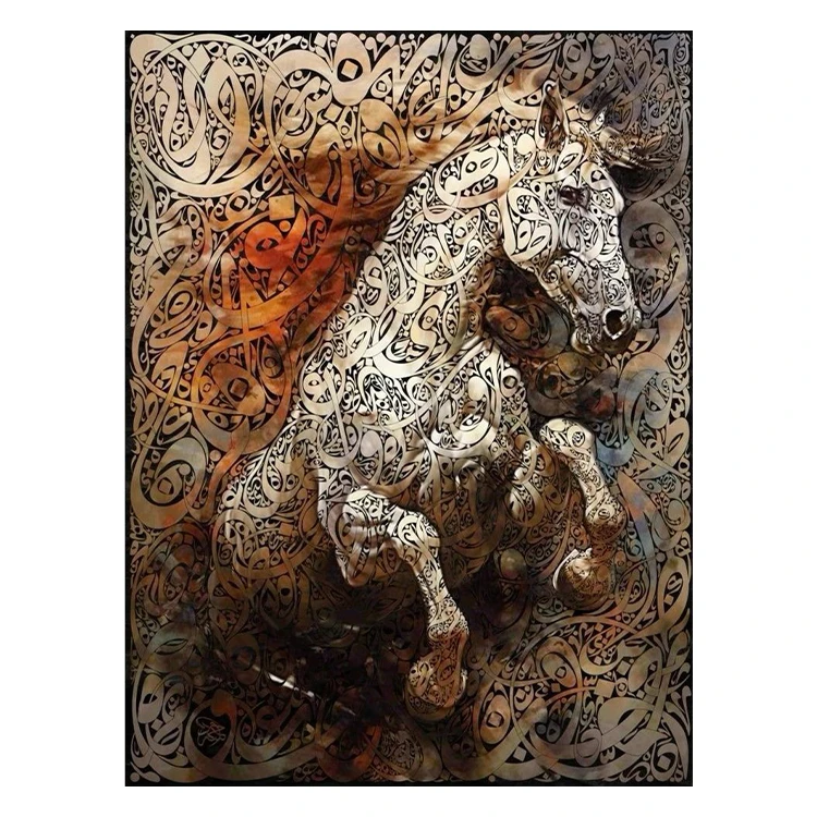 استیکر پارچه و لباس پاد آفرین مدل اسب کد 3793