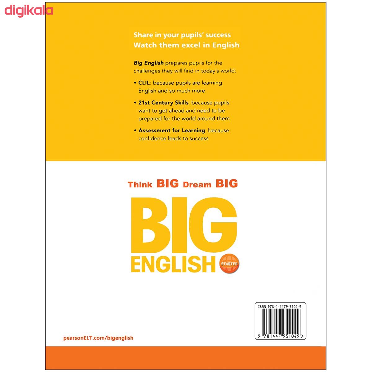  خرید اینترنتی با تخفیف ویژه کتاب Big english starter اثر linnette ansel and lisa broomhead انتشارات Pearson 