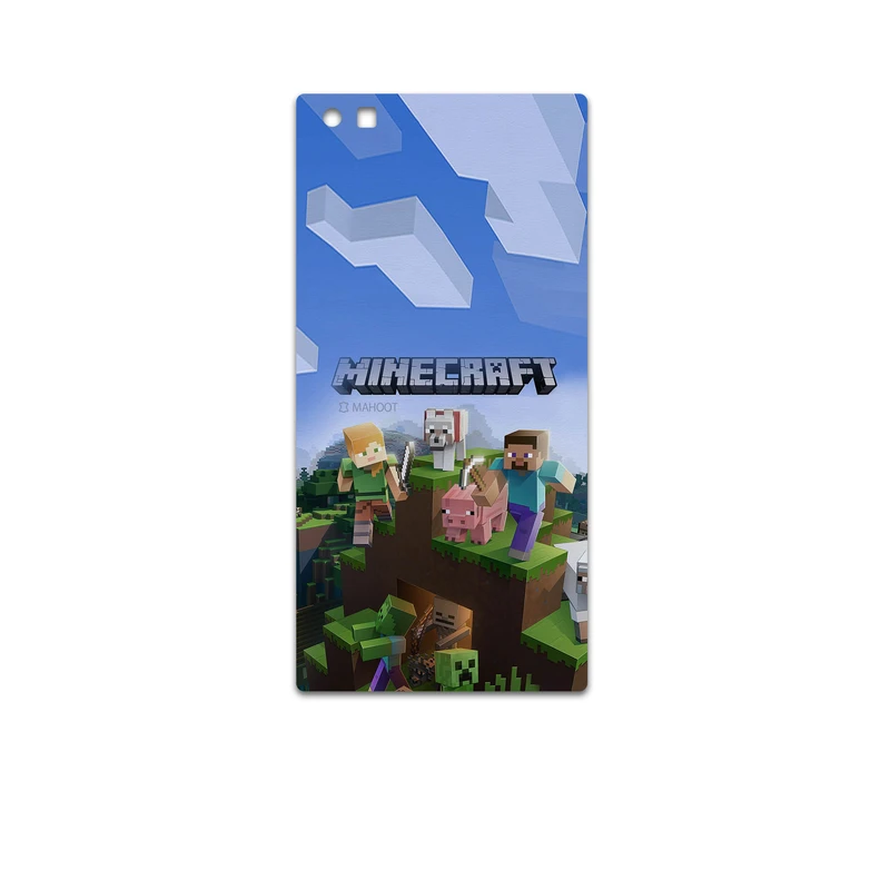 برچسب پوششی ماهوت مدل Minecraft-Game مناسب برای گوشی موبایل بلک بری Leap