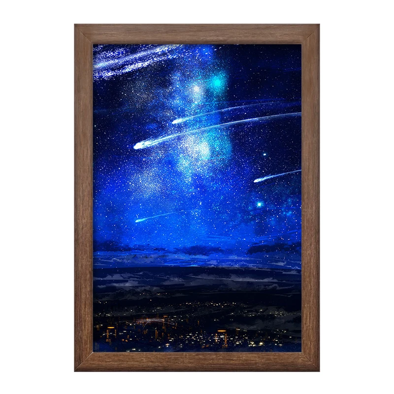 تابلو خندالو طرح کهکشان و سیاره ها کد 25368