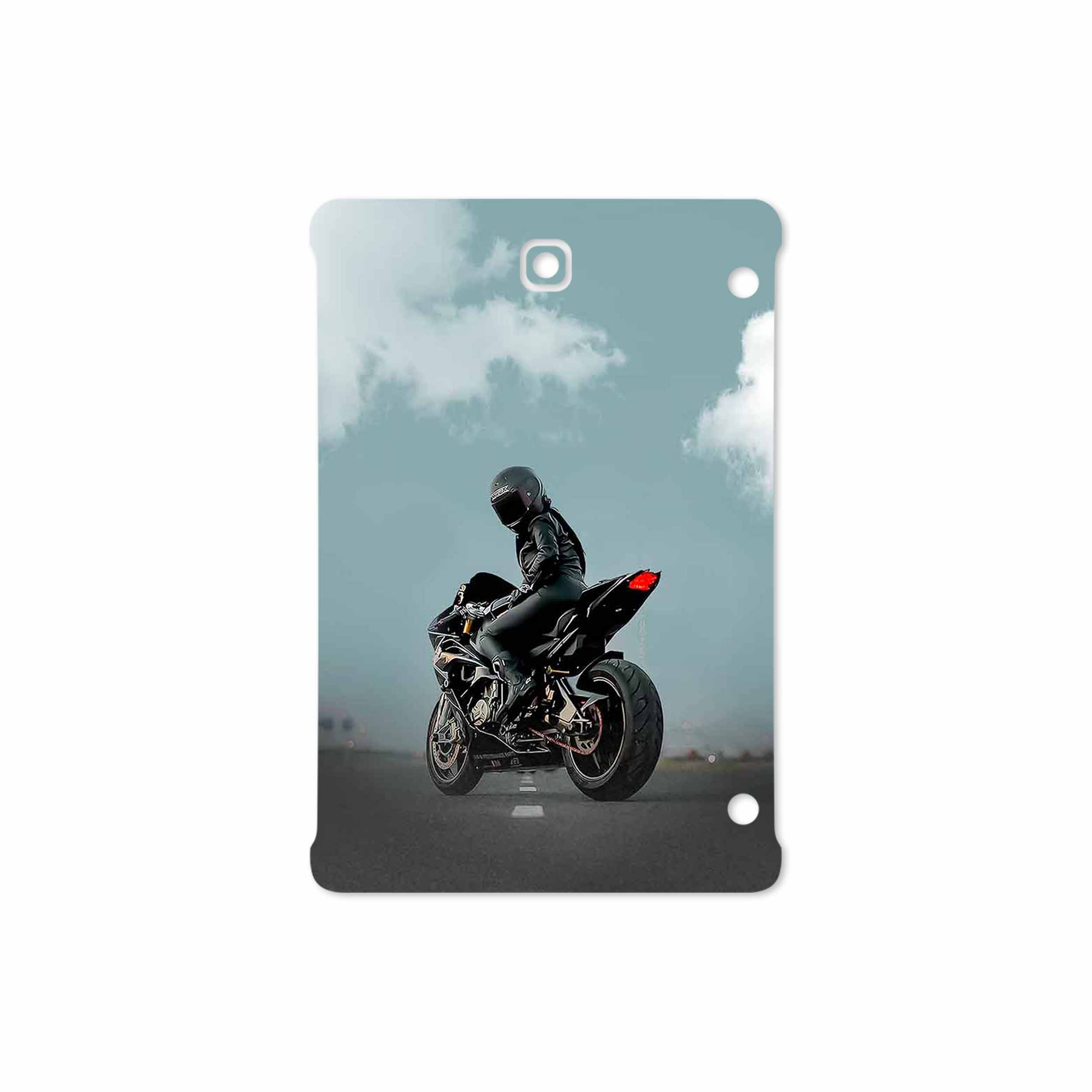 برچسب پوششی ماهوت مدل Motorcycling مناسب برای تبلت سامسونگ Galaxy Tab S2 8.0 2015 T710