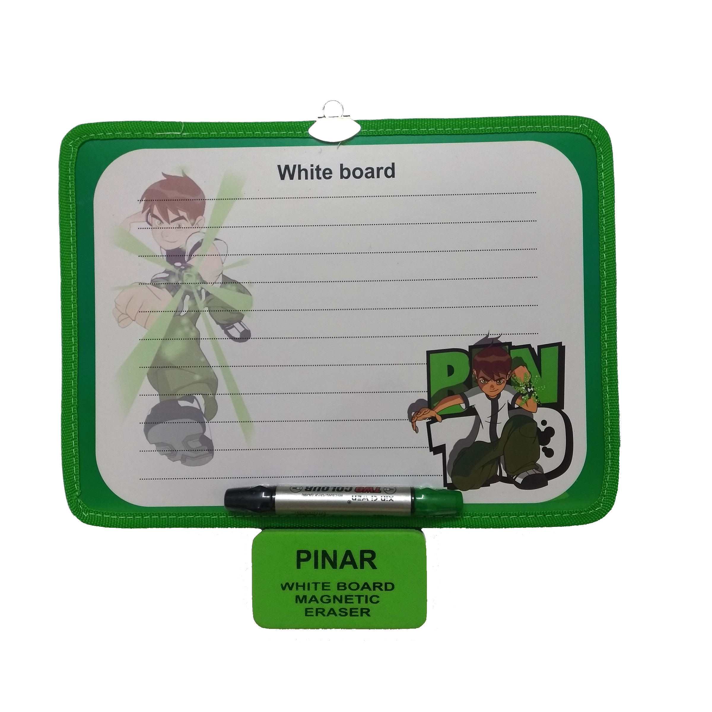 تخته وایت برد کد T07 سایز 50x34 سانتی متر به همراه ماژیک و تخته پاک کن