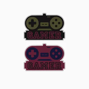 استیکر لپ تاپ و موبایل بووم طرح گیمینگ مدل Joystick کد MD71 مجموعه 2 عددی