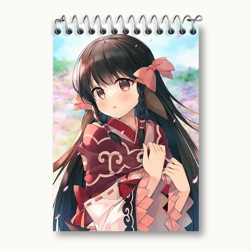 دفتر یادداشت 50 برگ خندالو مدل بازی Utawarerumono کد 35368