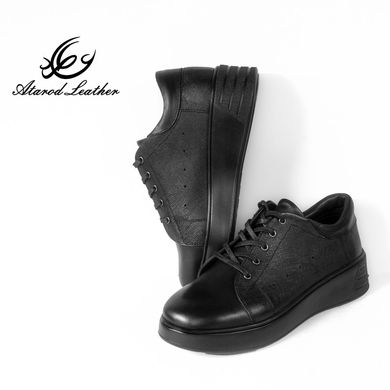 کفش طبی زنانه چرم عطارد مدل چرم طبیعی کد SH108