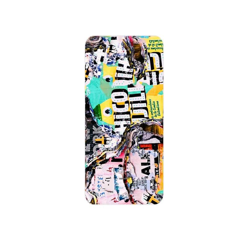 برچسب پوششی ماهوت مدل Collage of Teared Paper مناسب برای گوشی موبایل سامسونگ Galaxy M02