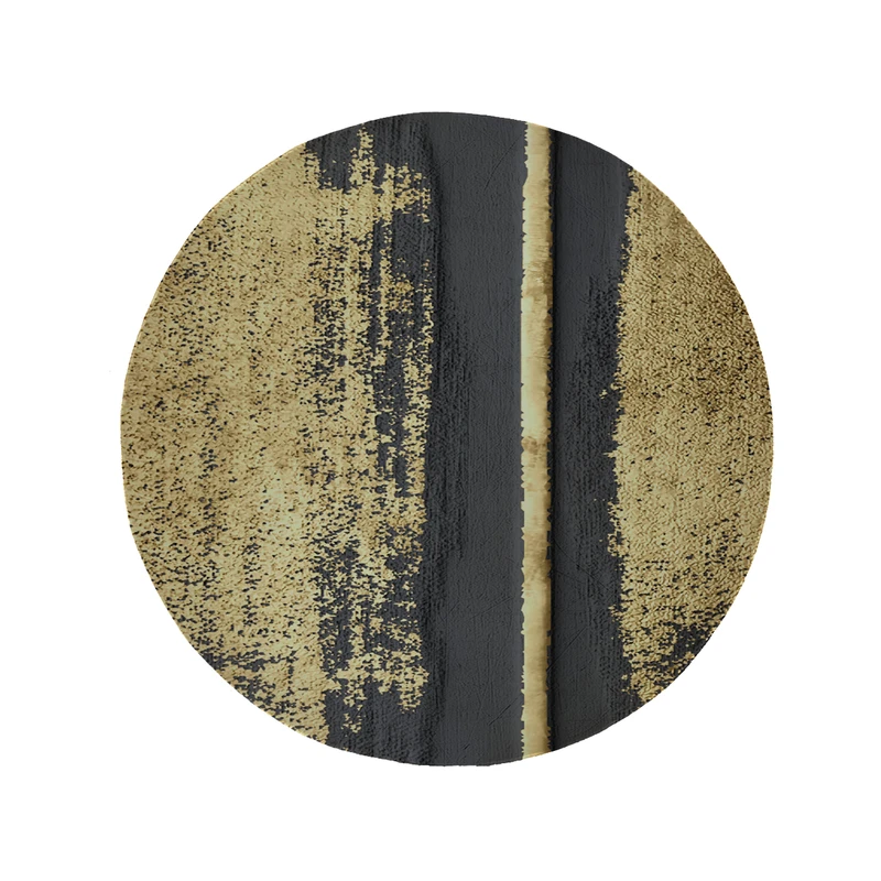 پادری مدل دایره طرح کلاسیک کد 8835 سایز 90 × 90 سانتی متر 