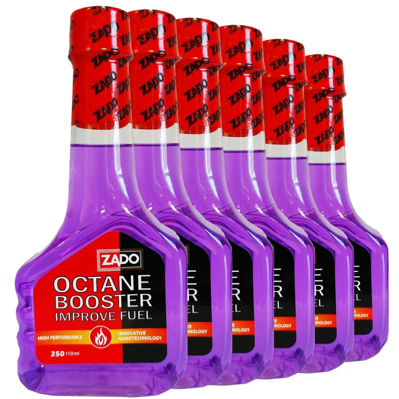 اکتان بوستر خودرو زادو مدل H حجم 250 میلی لیتر بسته 6 عددی