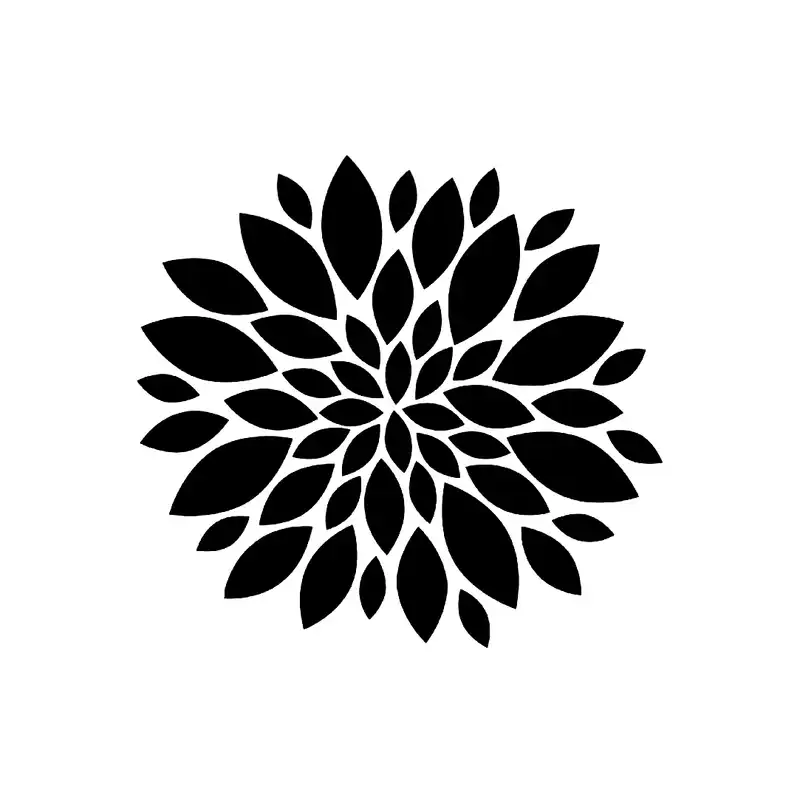 شابلون باتیس آرت طرح گل کد 50-360