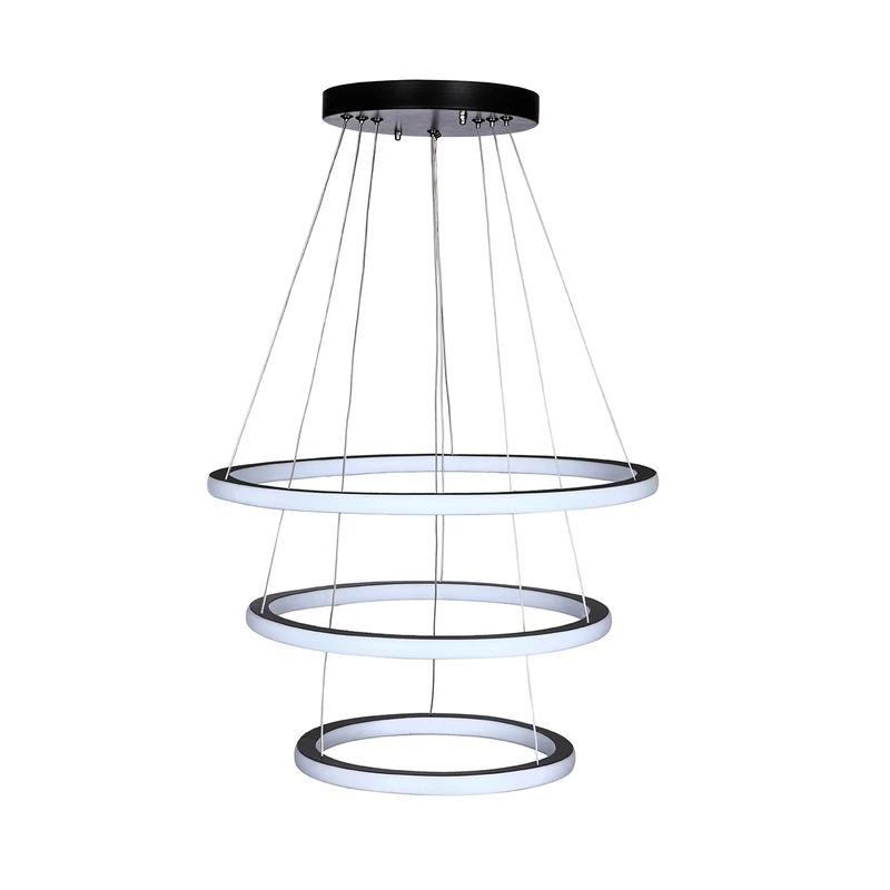 چراغ آویز چشمه نور کد L6430-3BK