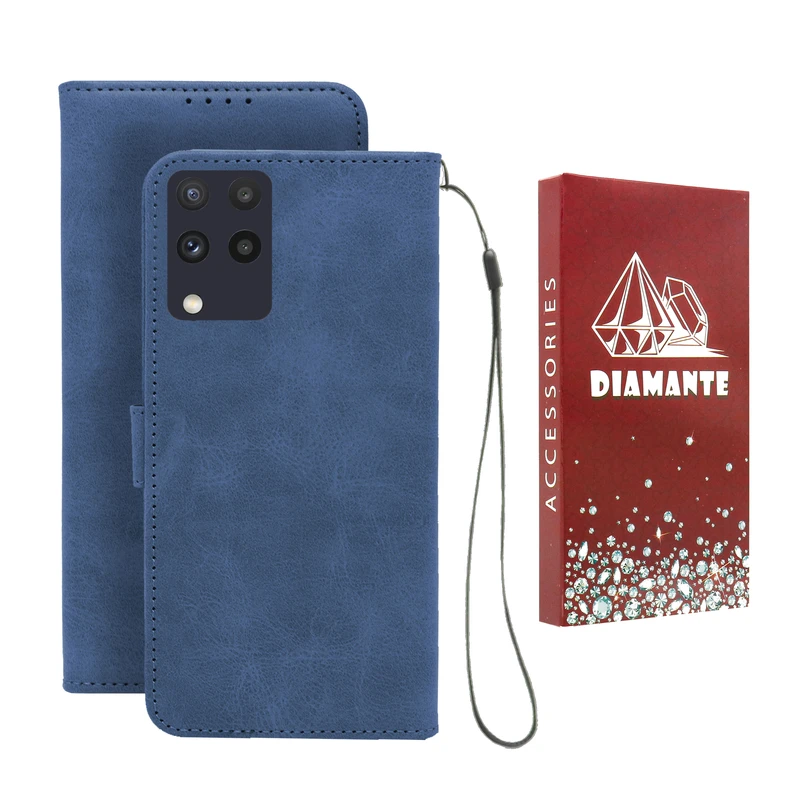 کیف کلاسوری دیامانته مدل Bandaviz Rd مناسب برای گوشی موبایل سامسونگ Galaxy M22 به همراه بند آویز