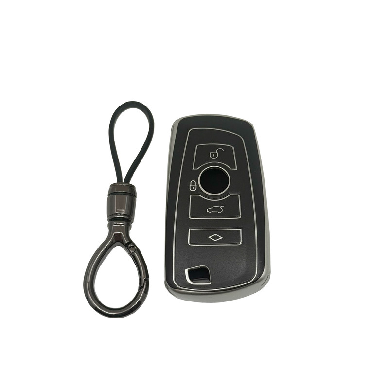 کاور ریموت و سوئیچ خودرو ژیلو مدل ZH-41 طرح اروپایی مناسب برای بی ام دبلیو BMW به همراه جاسوئیچی