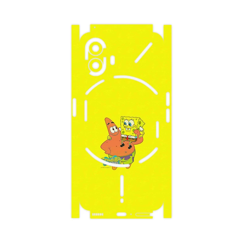 برچسب پوششی ماهوت مدل SpongeBob SquarePants-FullSkin مناسب برای گوشی موبایل ناتینگ Phone 2