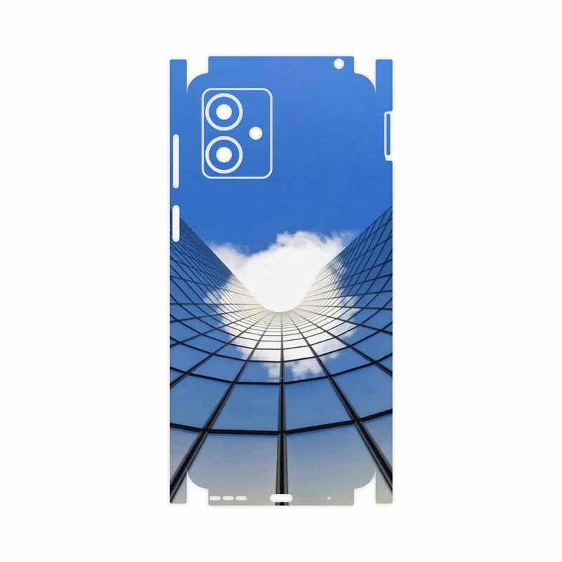 برچسب پوششی ماهوت مدل Glass skyscraper-FullSkin مناسب برای گوشی موبایل موتورولا Moto G14