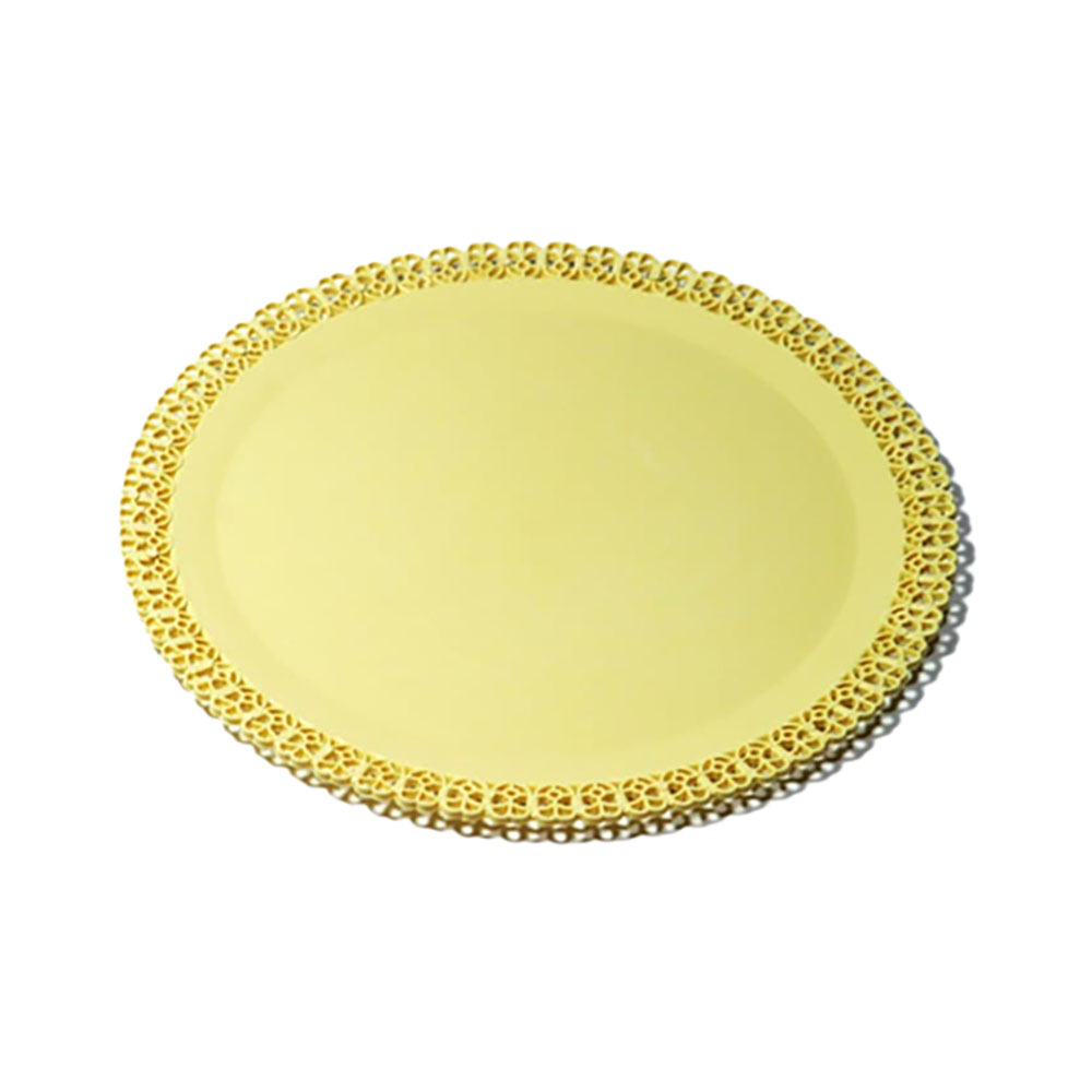 دیس یکبار مصرف مدل صفحه گرد کد HPT-KH45 مجموعه 12 عددی